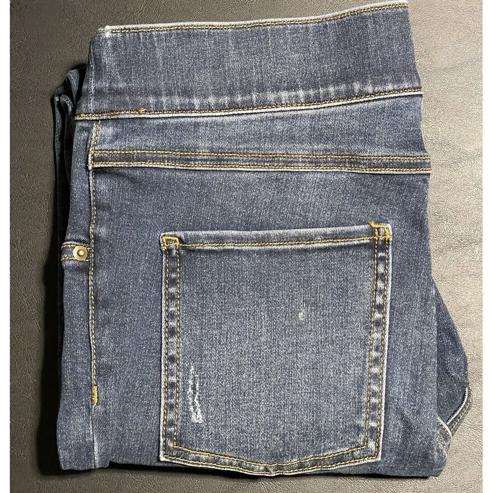 SPANX Womens Skinny Distressed Jeans Size Small Pull On Style 20203R‎